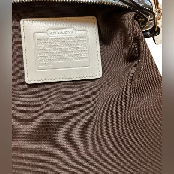 COACH baby blue small signature crossbody or shoulder bag - Picture 5 of 5